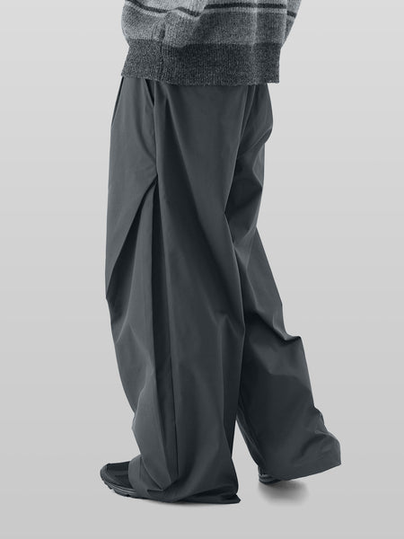 3D Side Cross Tuck Pants