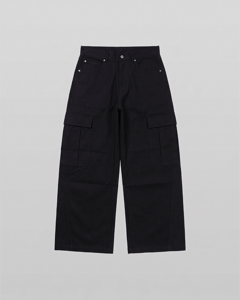 Panel Curve Cargo Pants