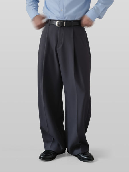 Pleated Wide Pants
